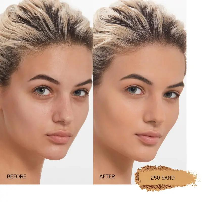 Viso Synchro Skin Self-Refreshing Custom Finish Powder Foundation 250 Sand - Fondotinta miniatura 3