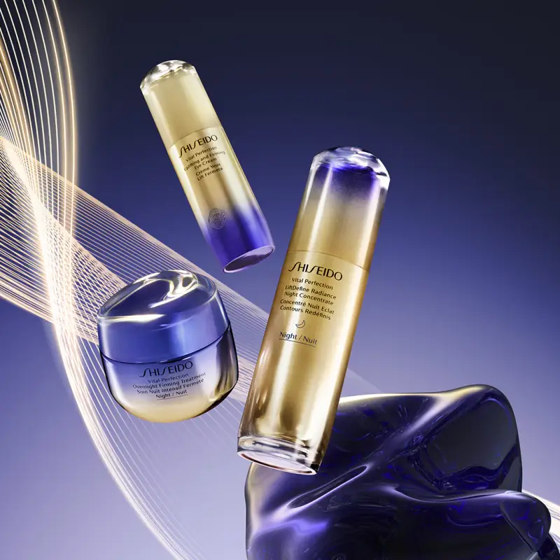 Vital Perfection Overnight Firming Treatment - Trattamento viso effetto lifting, Crema viso giorno illuminante miniatura 3
