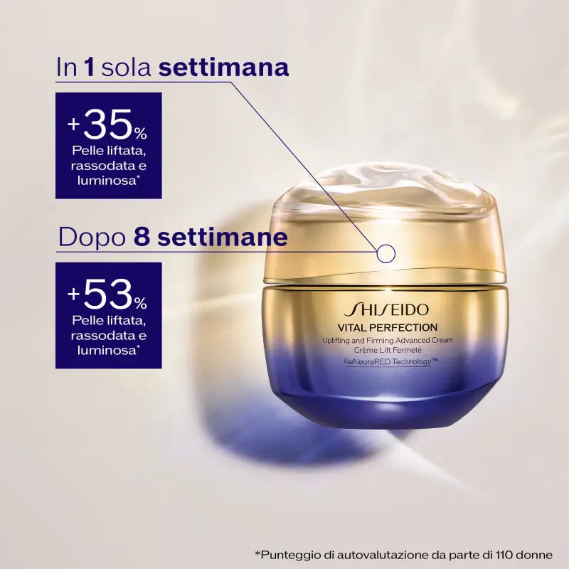 Vital Perfection Uplifting and Firming Advanced Cream Refill - Trattamento antietà pelli mature, Trattamento viso effetto lifting, Crema anti miniatura 3