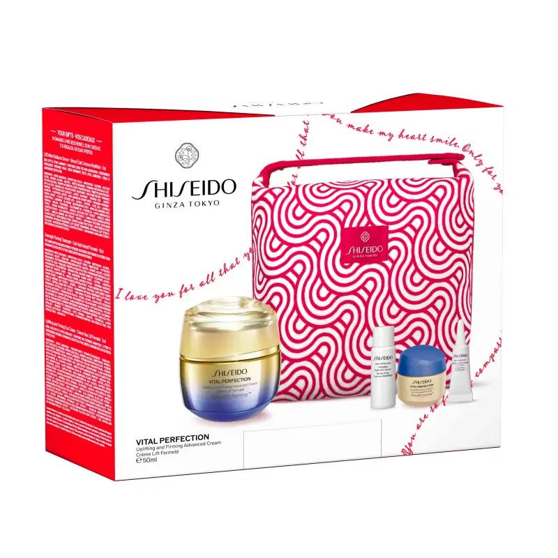 Vital Perfection Vital Perfection Advanced Pouch Set - Trattamento viso effetto lifting, Cofanetto antirughe miniatura 2
