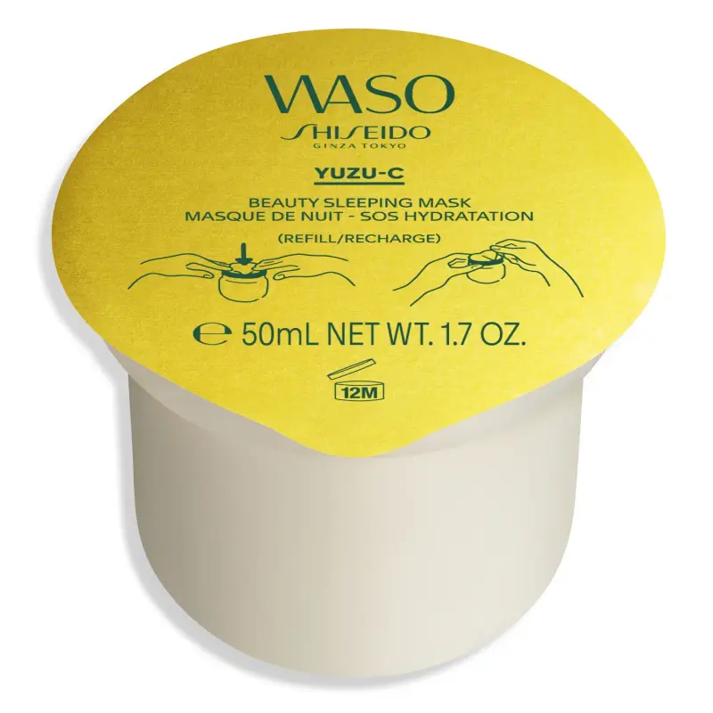 Waso YUZU-C Beauty Sleeping Mask REFILL - Crema antirughe,Maschera viso idratante