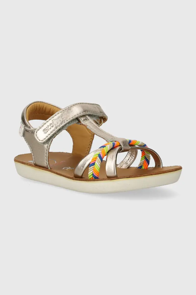 sandali in pelle bambino/a GOA SALOME colore beige