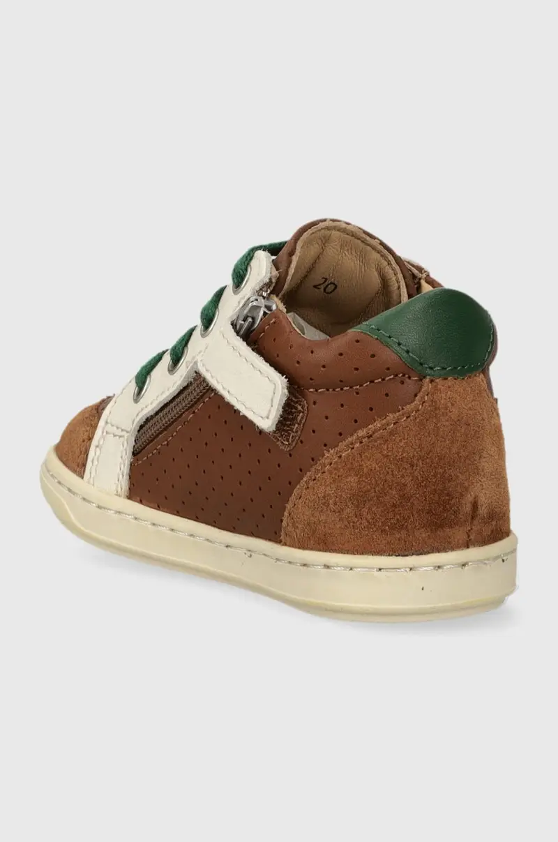 scarpe basse in pelle bambini Marrone miniatura 3