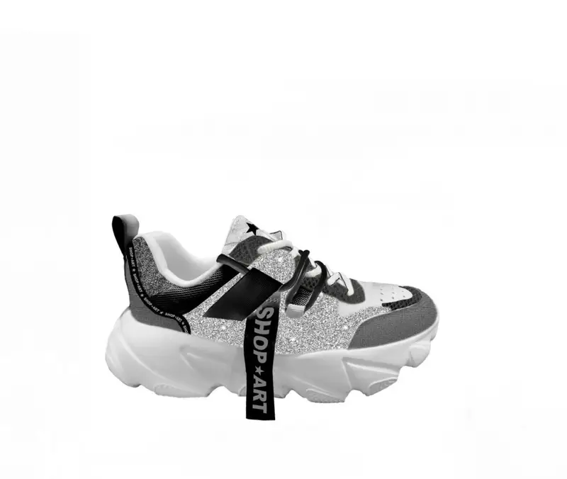 Sneakers Donna Autunno/inverno | Soreca Shop Online Napoli Bianco/nero/silver