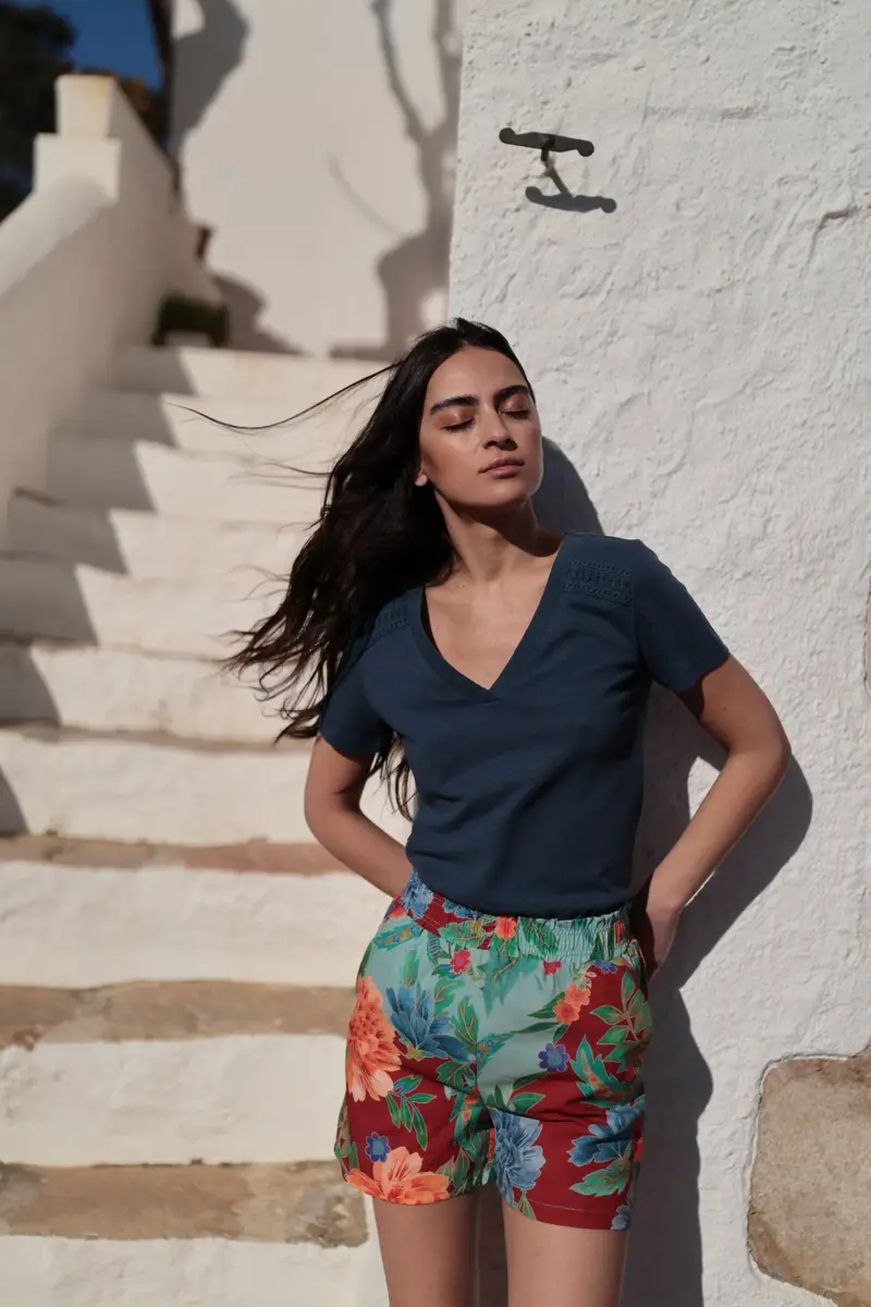 SHORT FLOREALE | Colore: Multi | Taglia: S