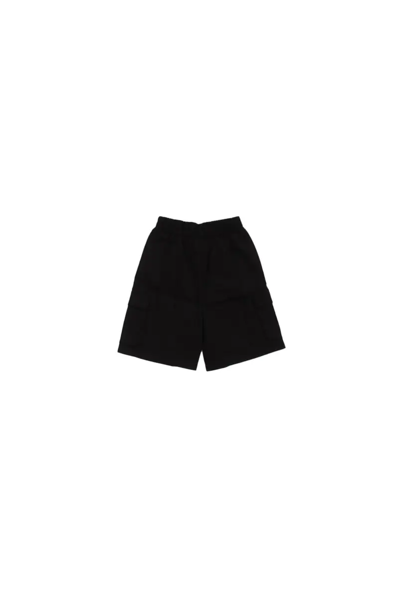 Shorts Bambina DISCLAIMER Nero Cargo con molla miniatura 2