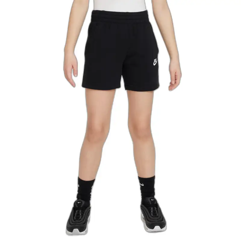 Shorts da bambina Nike Club FT 5In LBR