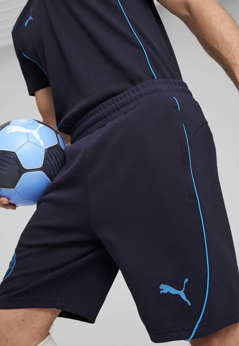 Shorts Manchester City Casuals da uomo PUMA New Navy Magic Blue |  Puma