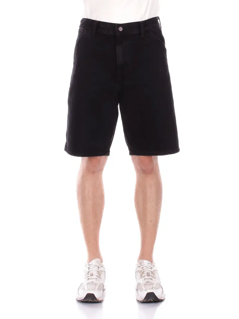 Shorts Uomo CARHARTT WIP Black Single knee short