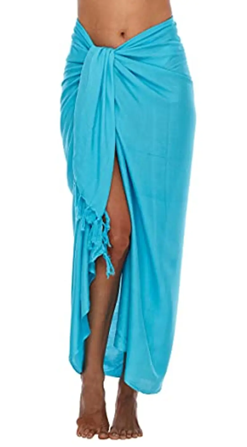 SHU-SHI - Pareo/Prendisole - Donna - Taglia Unica - Ciano