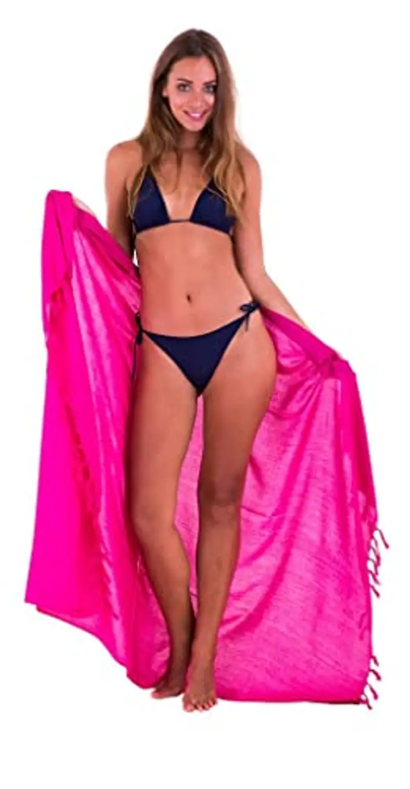 SHU-SHI - Pareo/Prendisole - Donna - Taglia Unica - Rosa Acceso miniatura 2