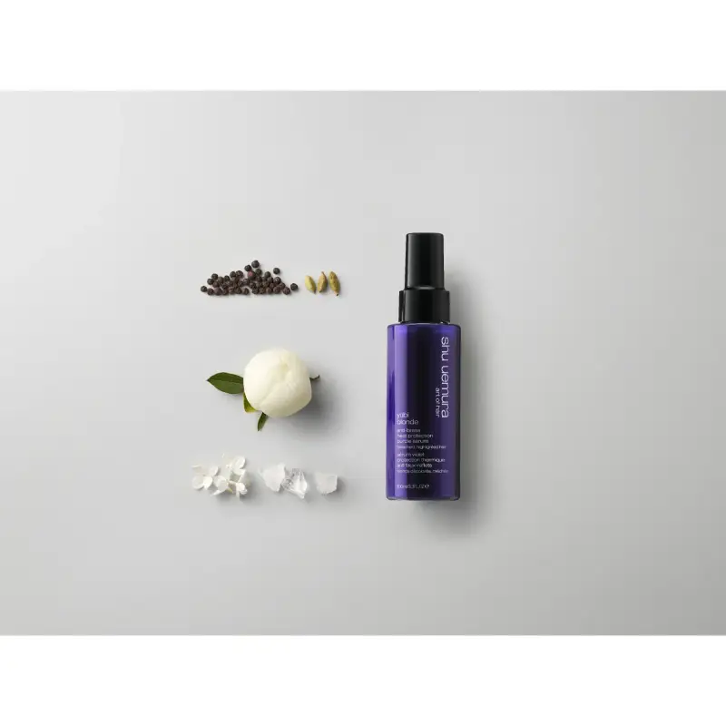 Yubi Blonde Anti-Brass Thermo Protection Purple Serum - Siero capelli miniatura 4