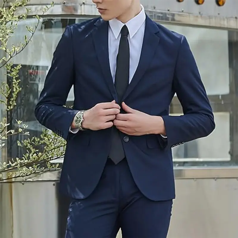 SHUBEIEUMI Cravatte Uomo Rosso 2431386 miniatura 2