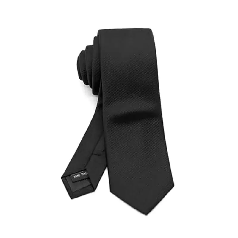 SHUBEIEUMI Cravatta Uomo Elegante 6 CM Cravatta Sottile Stretta Slim Cravatta Uomo Accuratamente Realizzata e Rifinita