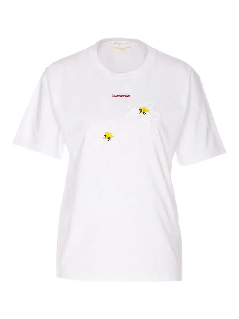 Shushu Tong T-shirt Bianco 3855385