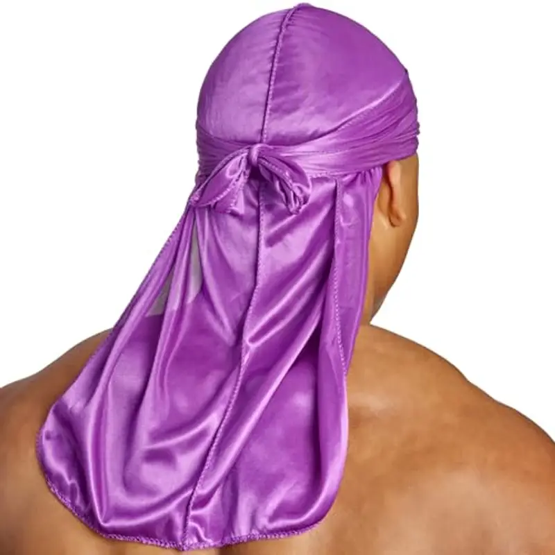 SHYNE Silky Durag - Opzioni Multi Colore | Perfetto per Waves, Trecce e Locs | Premium Silk Du Rags per Uomini e Donne miniatura 2