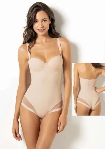 Body imbottito in micro effetto modellante SieLei EveryBody 1852