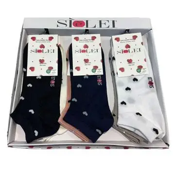 Salvapiede donna in cotone elasticizzato Sielei CU02 (1 PAIO)