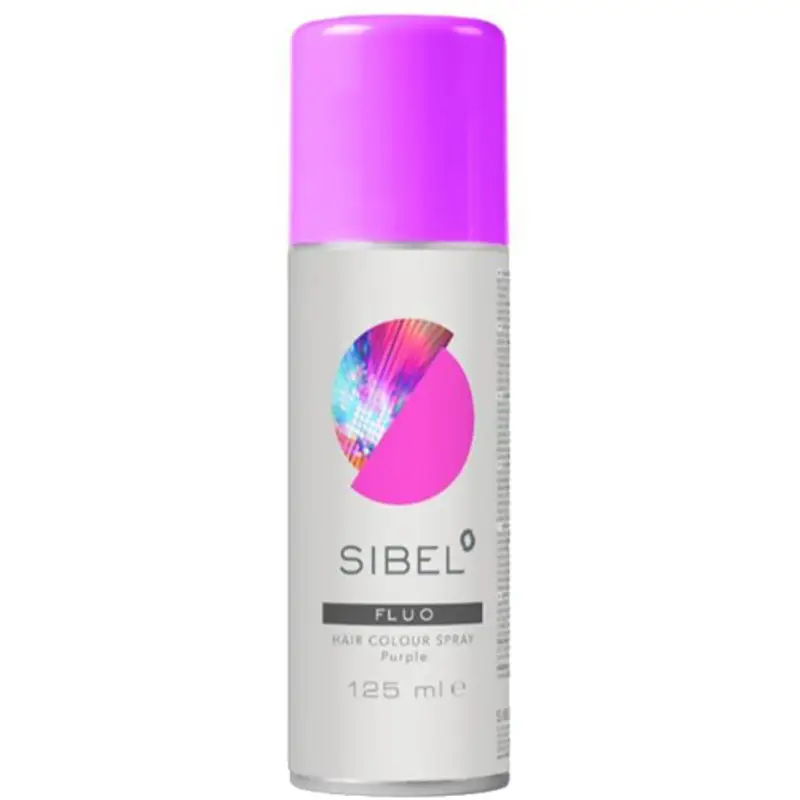 Sibel - Hair colour spray 125 ml - Fluo Purple