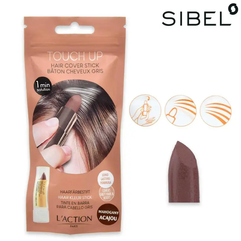 L'Action Stick Per Capelli Grigi Mogano Acajou