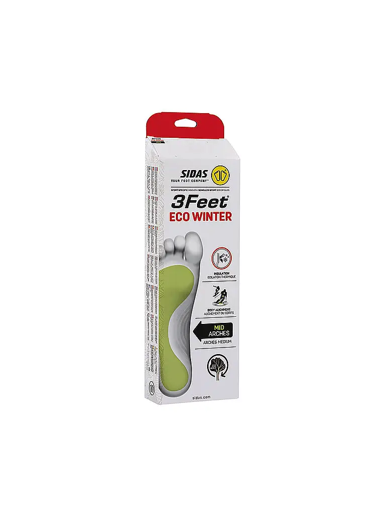 Plantare per scarponi da sci 3Feet Eco Winter Mid rosso | 37/38