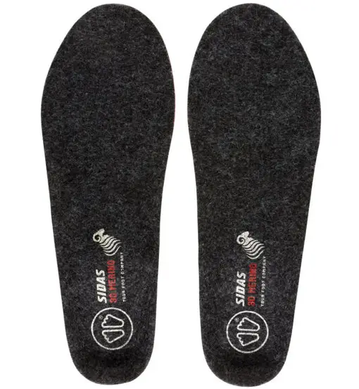 Winter 3D Merino - solette Black