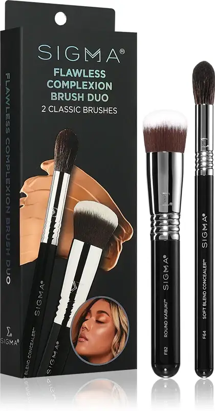 Duo Flawless Complexion set di pennelli per un look perfetto