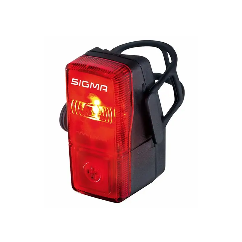 Fanale Posteriore Bici Cubic Flash Nero TU