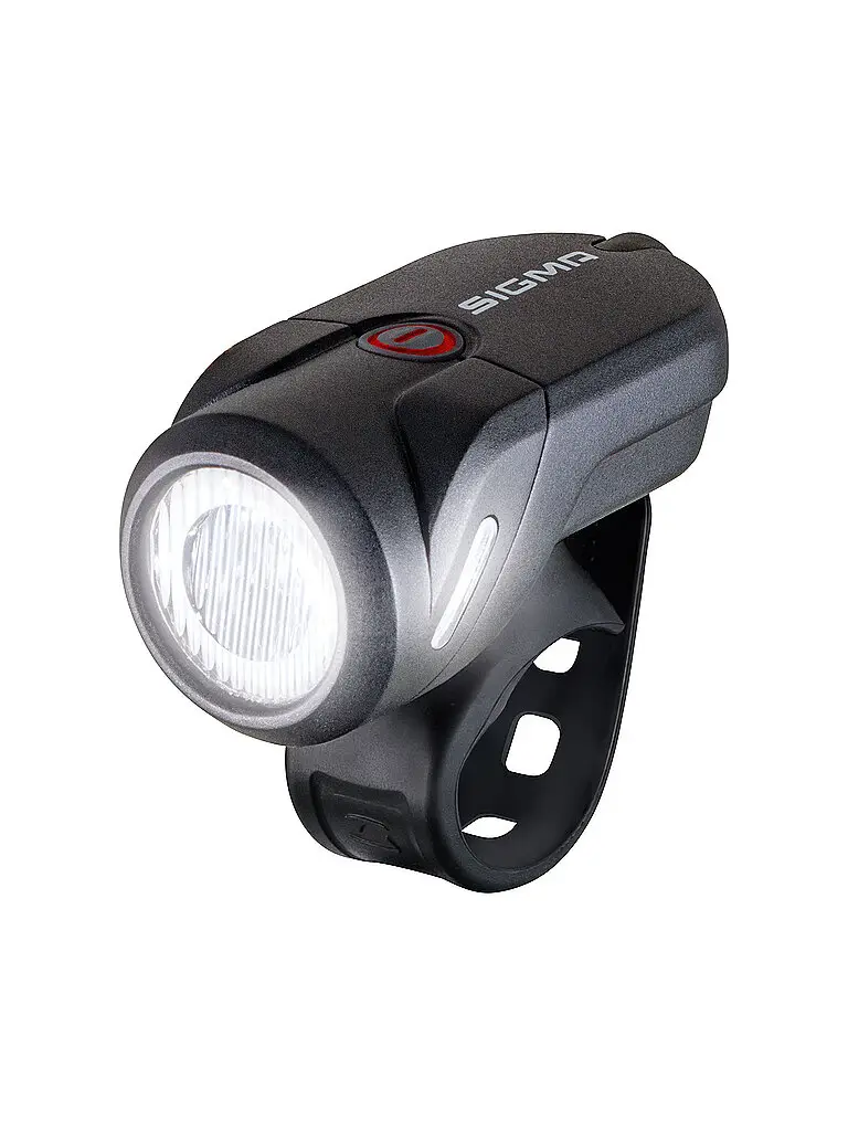 Faro anteriore a batteria per bici Aura 35 nero