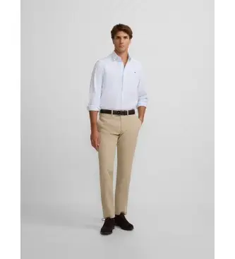 per uomo 133611 Pantaloni chino casual beige (40), Cotone