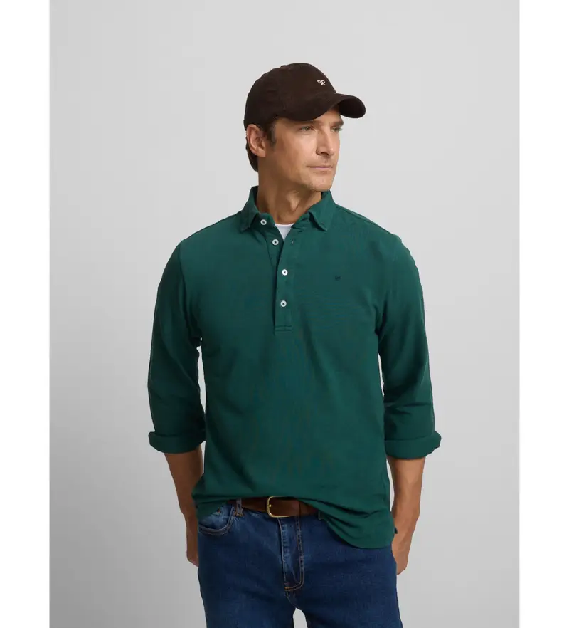 Silbon Polo Uomo Verde 4044315
