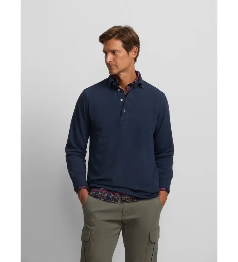 Silbon Polo Uomo Blu 4044314