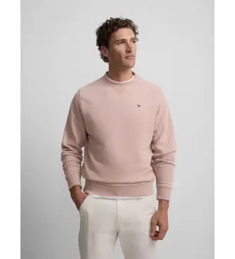 per uomo S261011105222 Felpa con mini logo rosa (S), Casual, Cotone