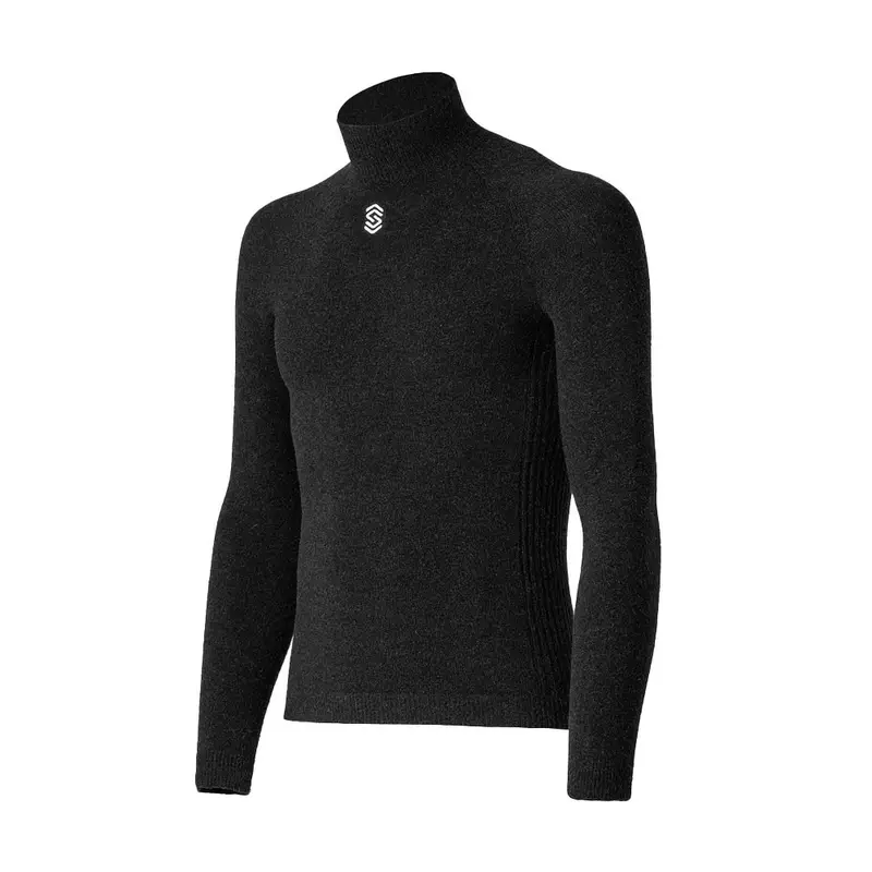 Maglia Ciclismo Lupetto Warm Antracite Uomo XS/S