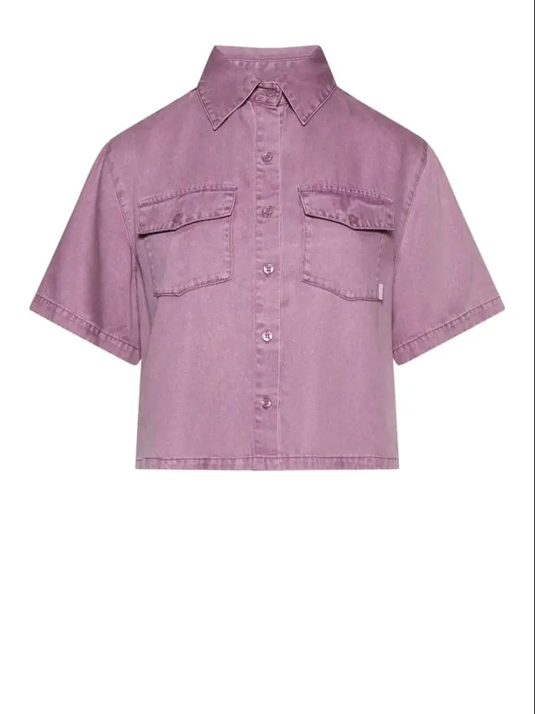 camicia amara rosa orchidea