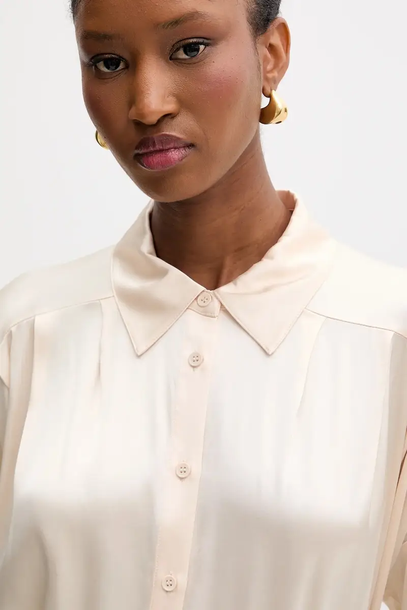 camicia BOTHA donna colore beige GPA25318CA miniatura 4