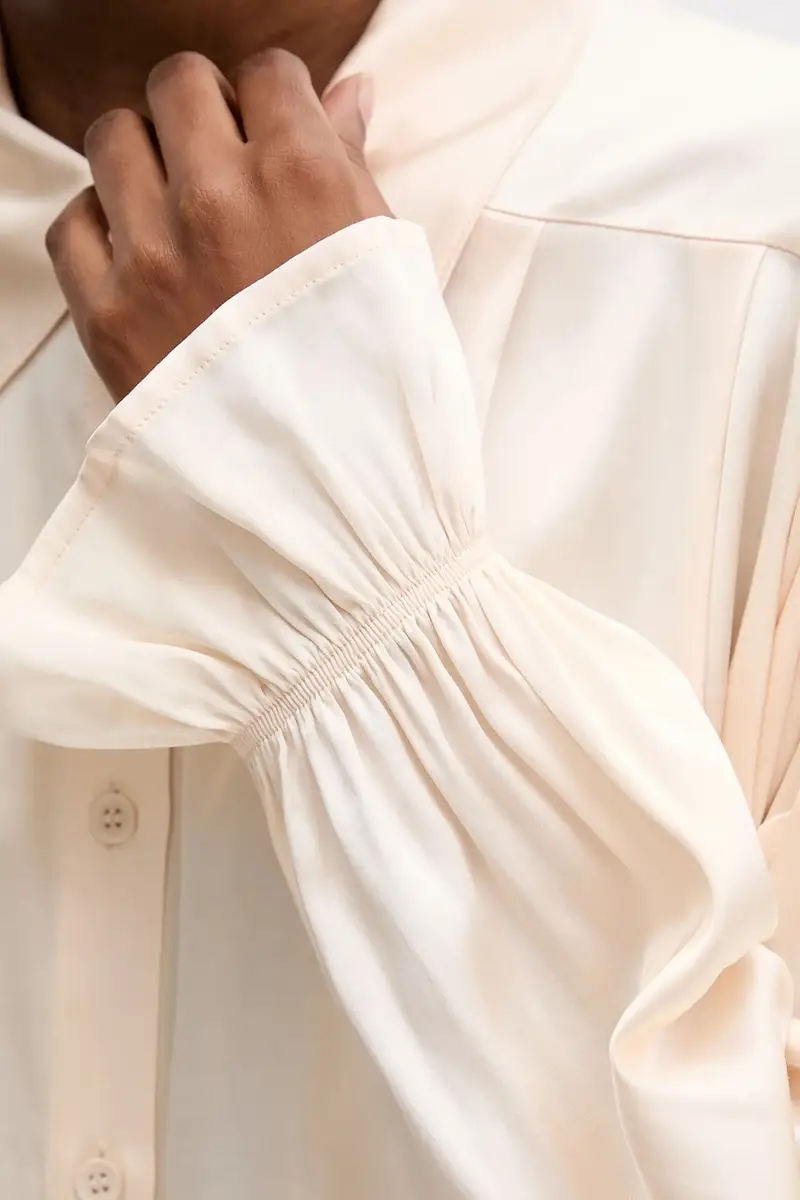 camicia BOTHA donna colore beige GPA25318CA miniatura 5