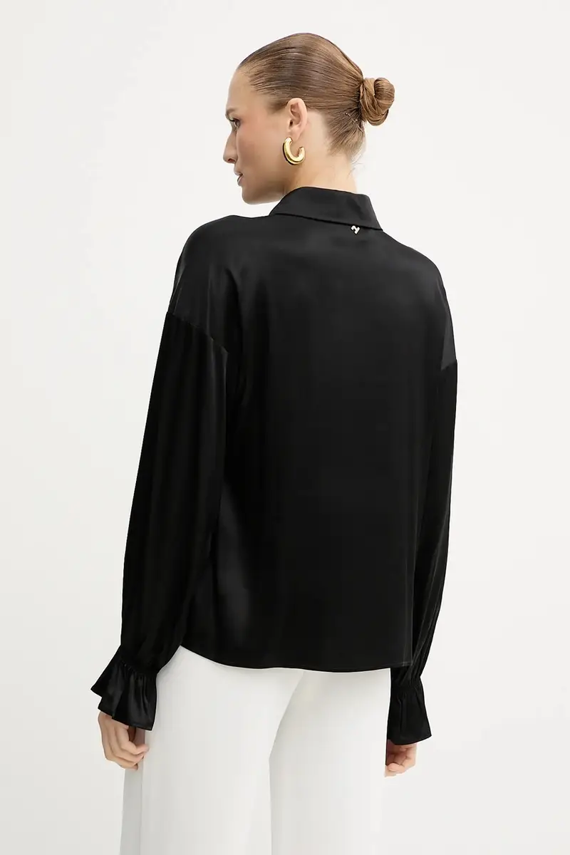 camicia BOTHA donna colore nero GPA25318CA miniatura 3