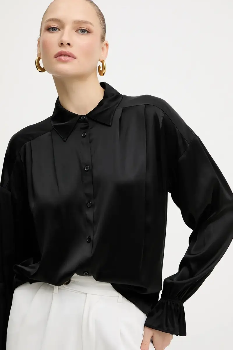 camicia BOTHA donna colore nero GPA25318CA miniatura 4