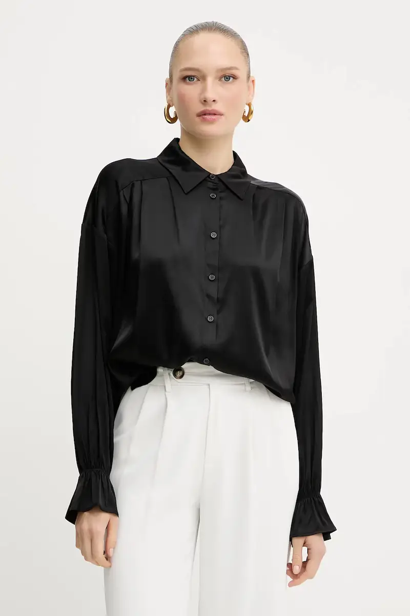 camicia BOTHA donna colore nero GPA25318CA