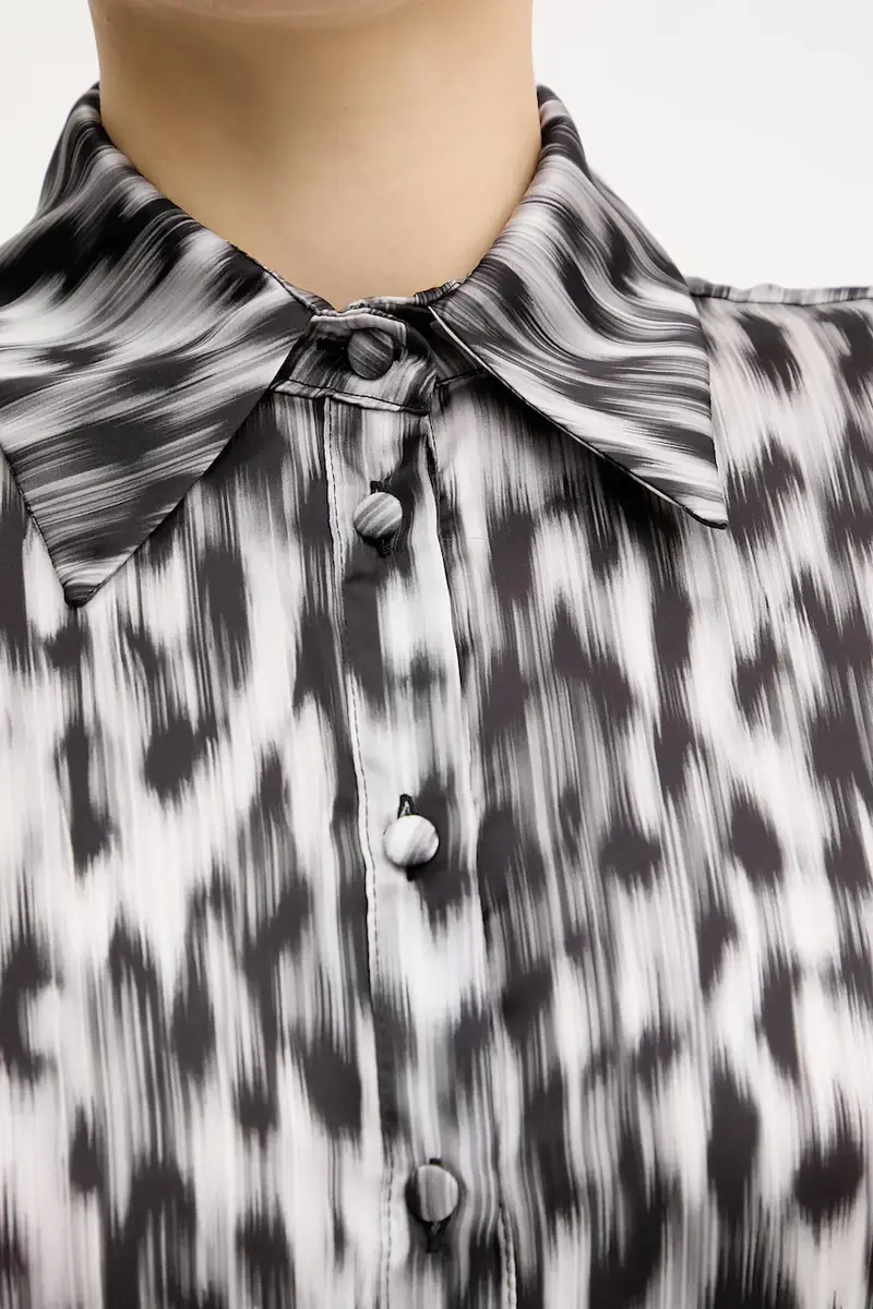 camicia HUMMELS donna colore nero GPA25416CA miniatura 5