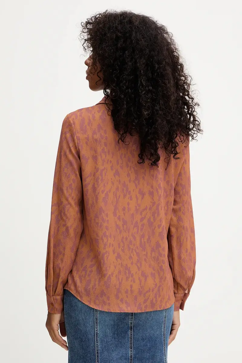 camicia RAPANE donna colore marrone GPA25413CA miniatura 3