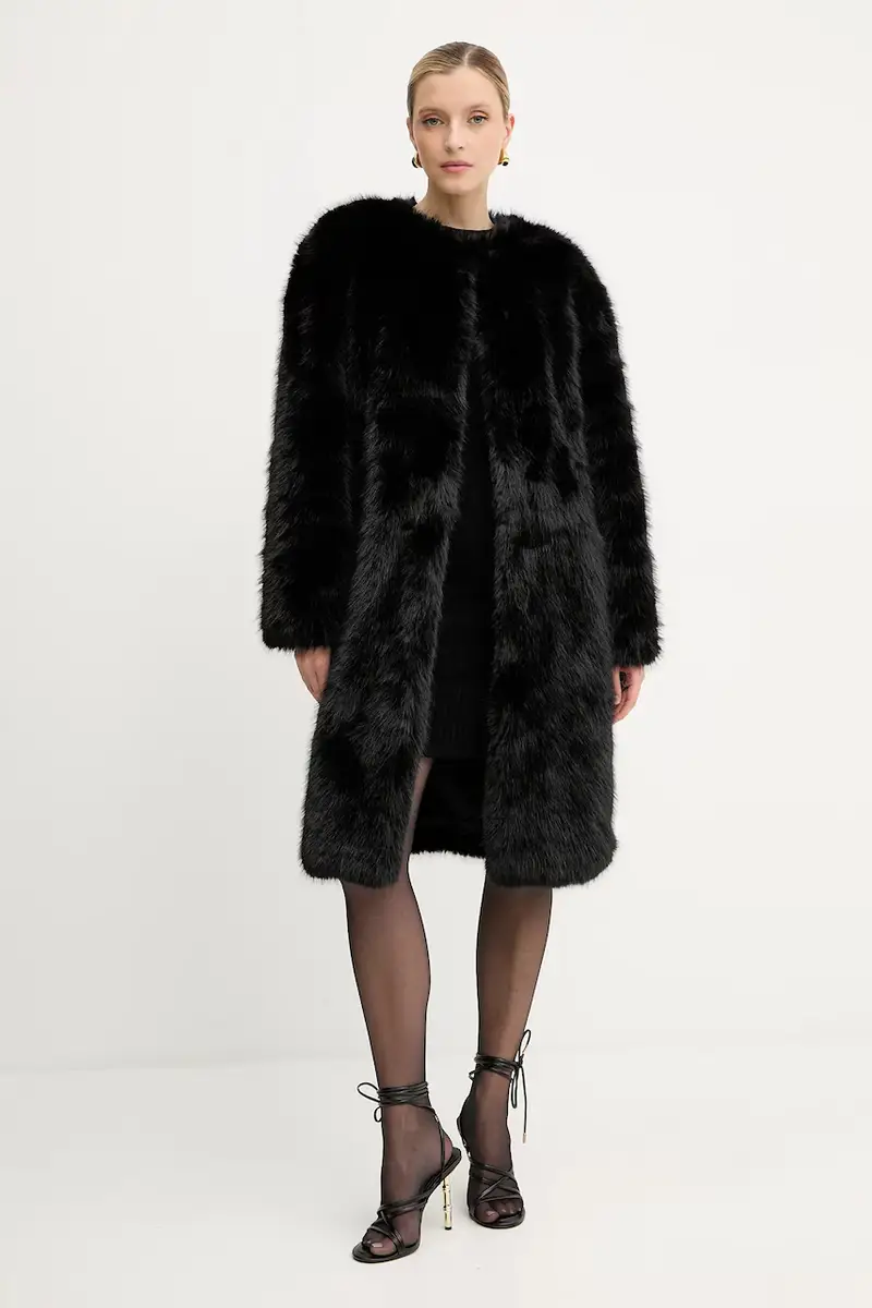 cappotto ANAITZ colore nero GPA25347PL