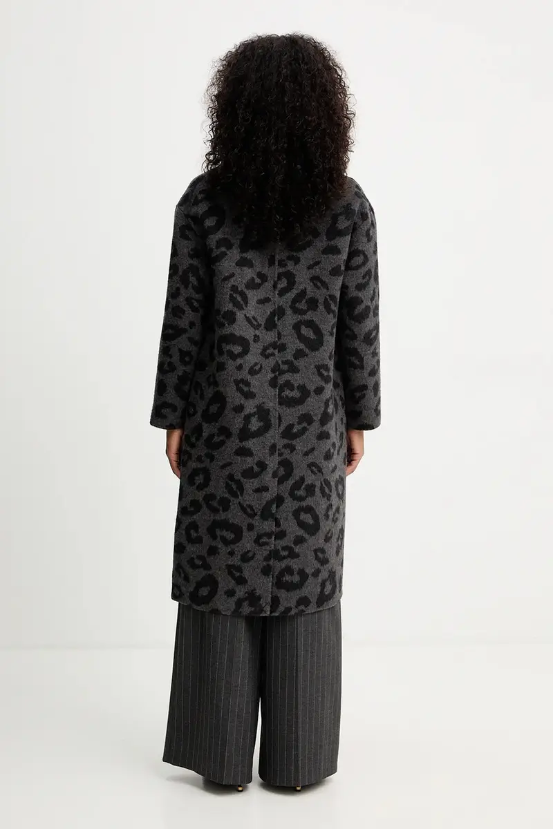 cappotto in lana JUAN colore grigio GPA25015CP miniatura 5