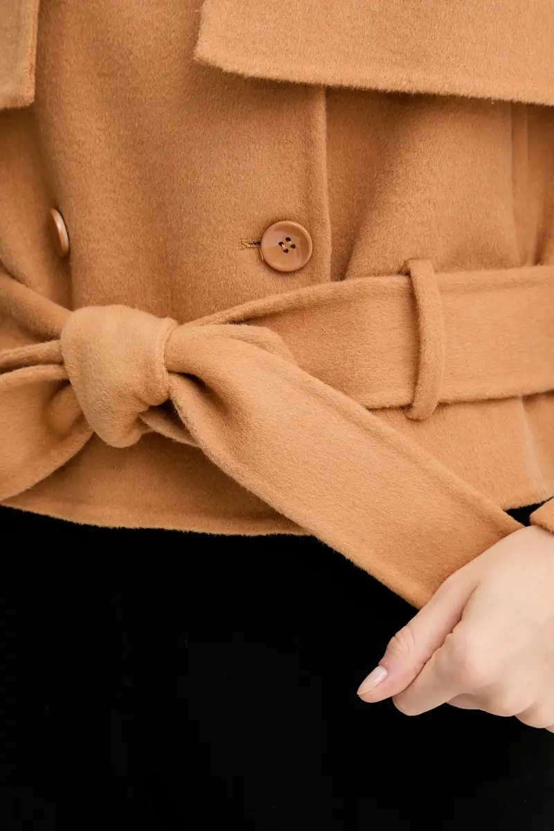 cappotto in lana RODRIGUEZ colore beige GPA25163CP miniatura 5