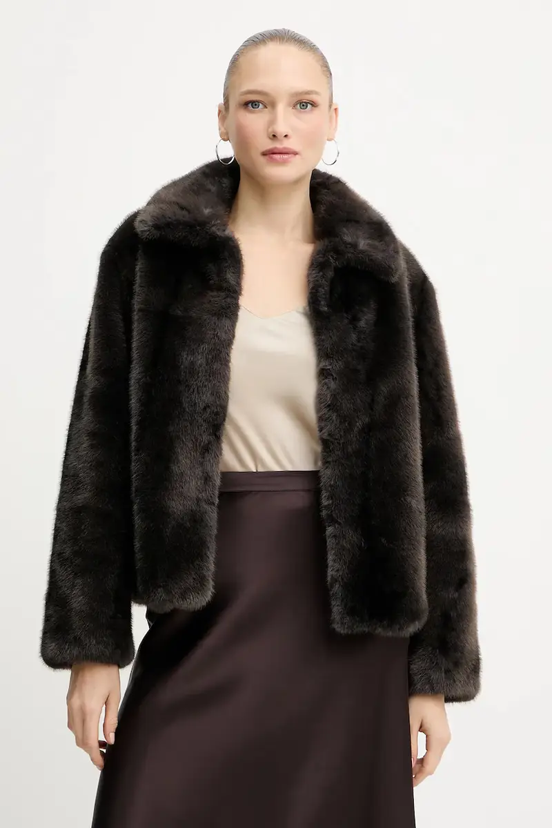 cappotto LIZOAIN colore marrone GPA25011PL