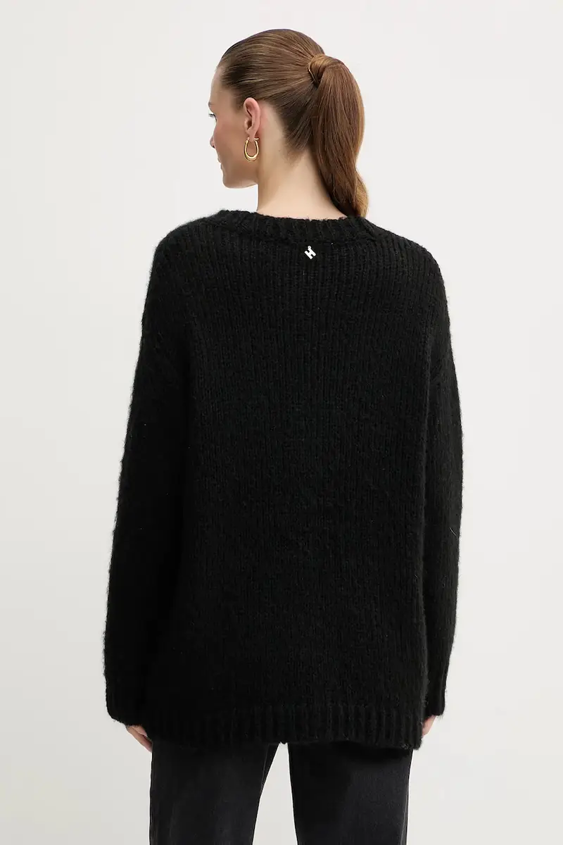 Silvian Heach Cardigan Donna Nero 3426811 miniatura 3