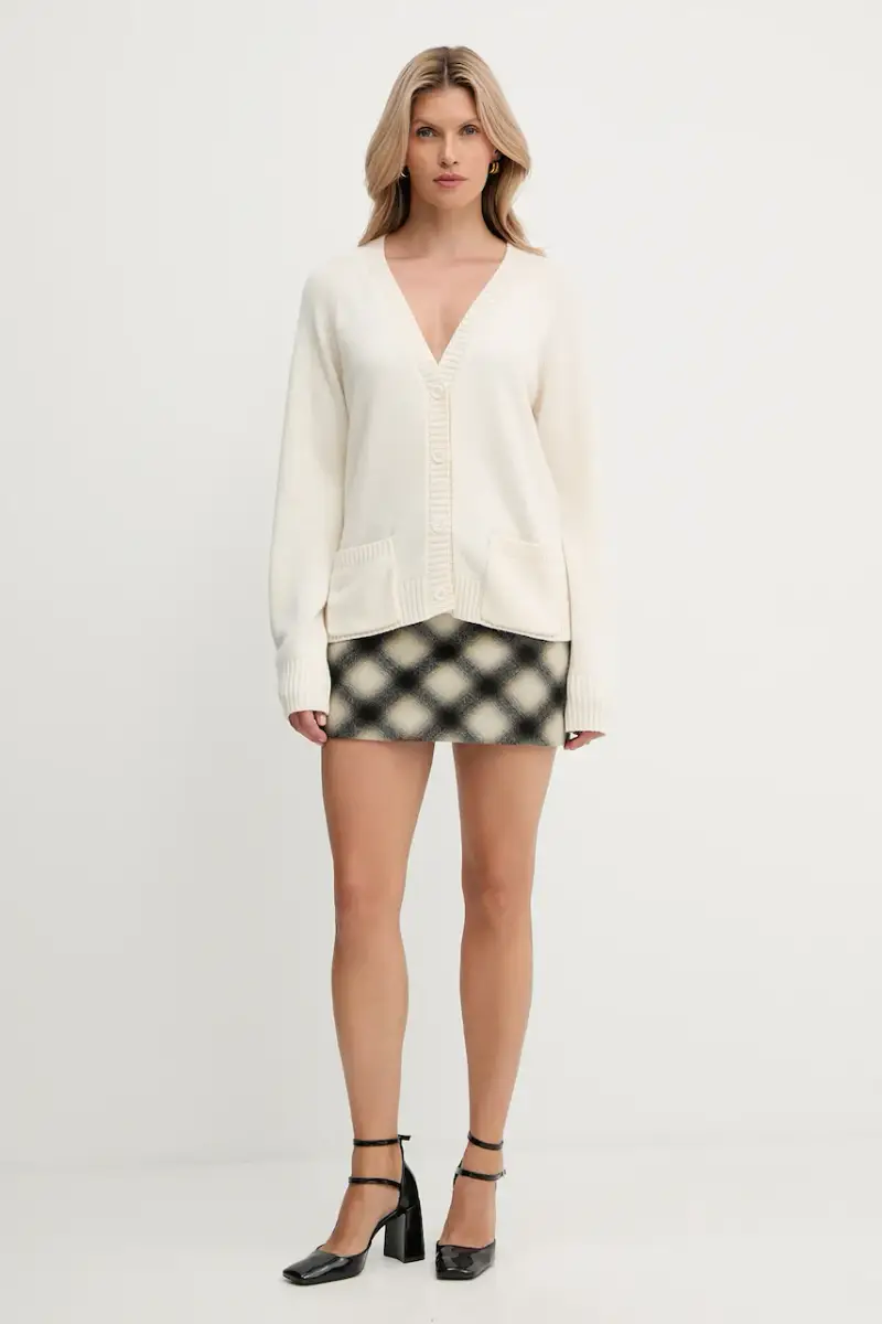 Silvian Heach Cardigan Donna Beige 3423432 miniatura 2