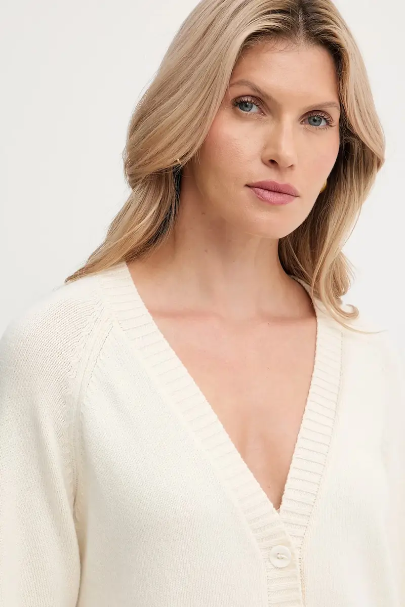 Silvian Heach Cardigan Donna Beige 3423432 miniatura 4