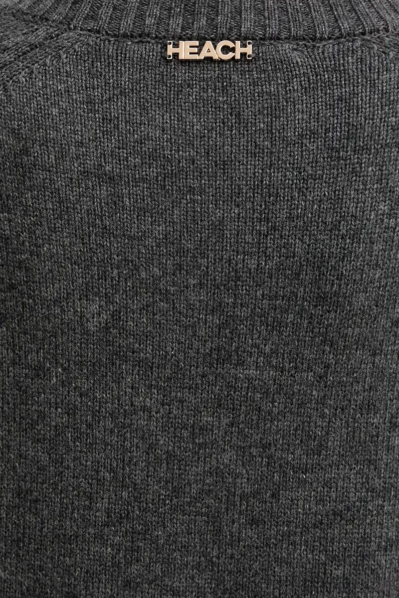 Silvian Heach Cardigan Donna Grigio 3424505 miniatura 5